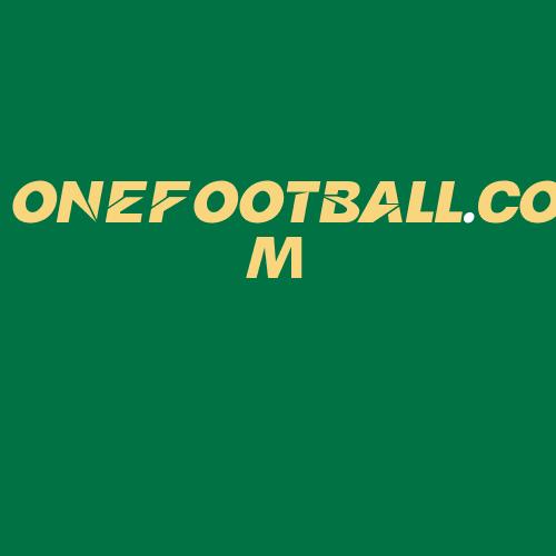 Logo da ONEFOOTBALL